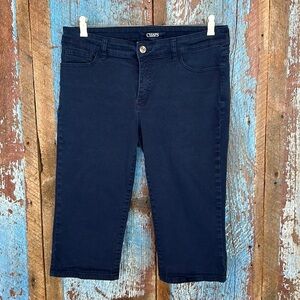 Chaps Navy Bermuda Short Size 8